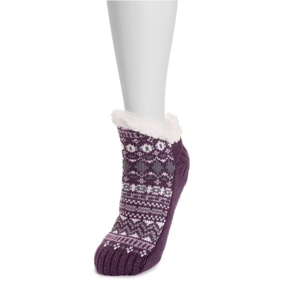 Muk Luks Women's Cabin Sock - S/M (5-7)